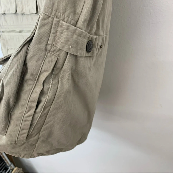 North Bay‎ Khaki Vest Adult  Small  Hiking Fishing Utility Pockets 100% Cotton - Picture 5 of 15